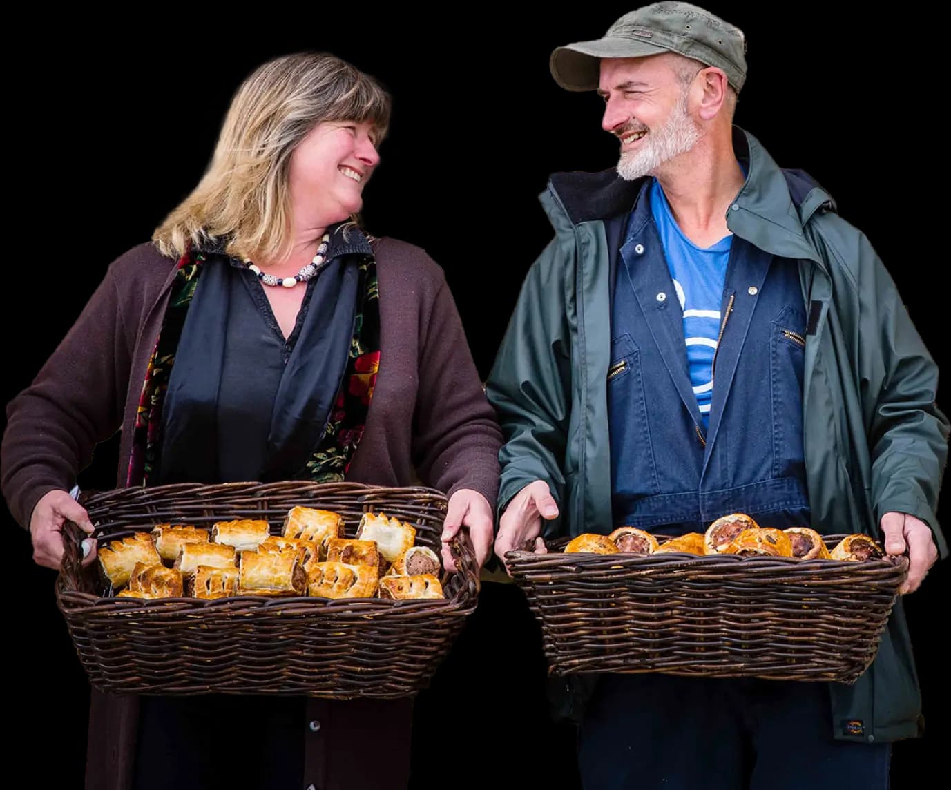 Deborah Flint and Peter Crouch of Cinderhill Farm