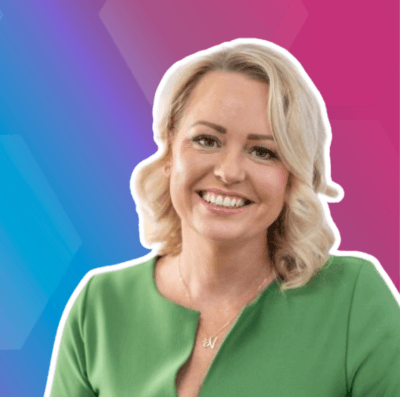 Head and shoulders image of white female Nicola Bird