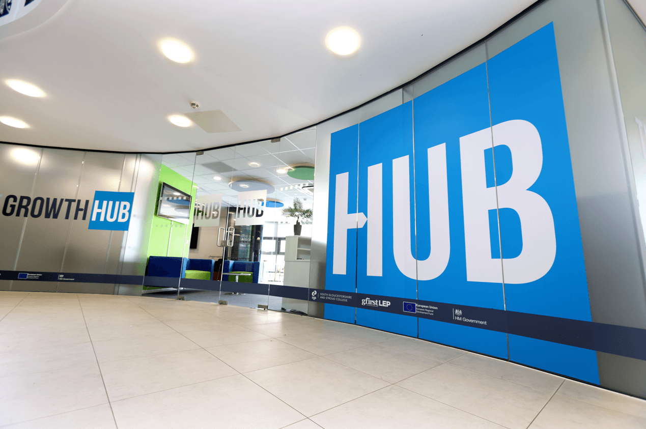entrance to the growth hub stroud