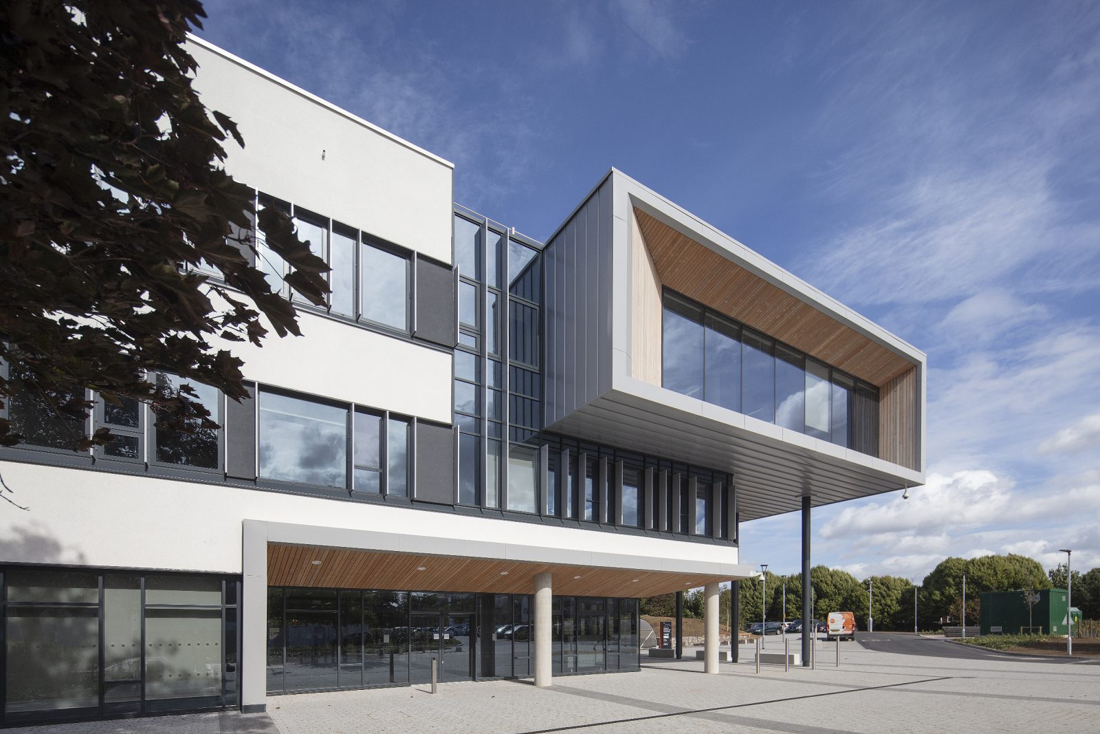 Image of Oxstalls Campus two storey building