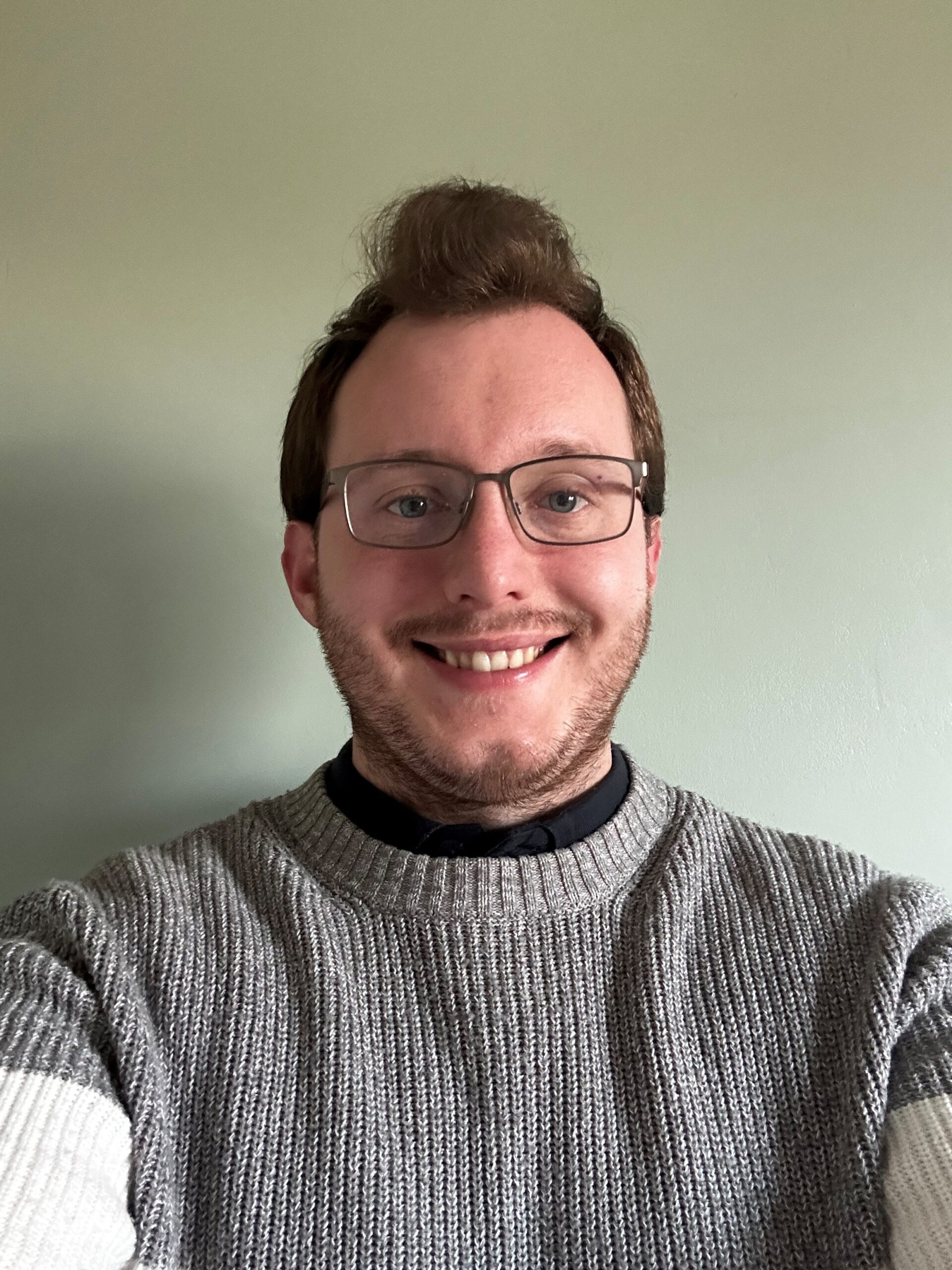 Image of white male, Callum Franklin-Bailey